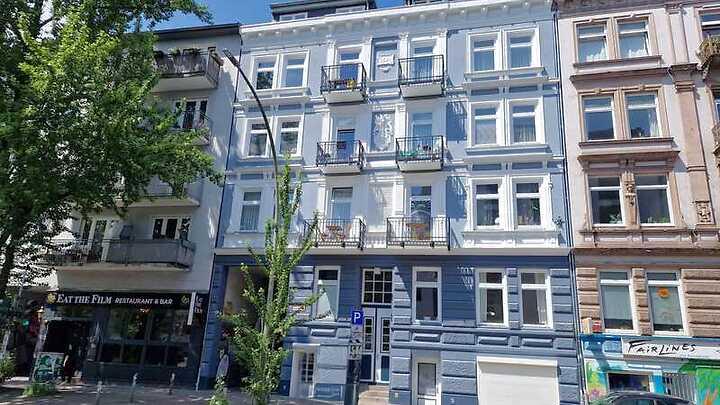 2 room apartment in Hamburg - Eppendorf, furnished